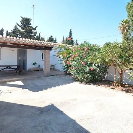 Casas Paqui Y Pablo Con Piscina Compartida En Complejo Rural El Mayorazgo Ferienhaus Conil De La Frontera